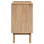 Mueble de recibidor OTTA madera maciza de pino 75x40x75 cm