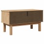 Banco de recibidor OTTA madera maciza de pino 80x40x45 cm