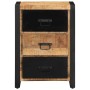 Cajonera madera maciza de mango 50x35x70 cm