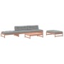 5-teiliges Gartenmöbel-Set mit Kissen aus Douglasienholz von vidaXL, Gartensets - Ref: Foro24-3186121, Preis: 852,64 €, Rabat...