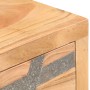 Mesa consola de madera maciza de acacia 90x30x75 cm de vidaXL, Mesas auxiliares - Ref: Foro24-286549, Precio: 131,67 €, Descu...