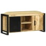 Banco Marrón 100 x 35 x 50 cm Madera maciza de Mango