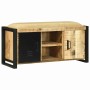 Banco Marrón 100 x 35 x 50 cm Madera maciza de Mango