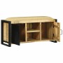 Banco Marrón 100 x 35 x 50 cm Madera maciza de Mango
