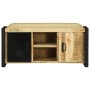 Banco Marrón 100 x 35 x 50 cm Madera maciza de Mango