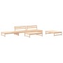 5-teiliges Gartenmöbel-Set und Massivholzkissen von vidaXL, Gartensets - Ref: Foro24-3186116, Preis: 722,14 €, Rabatt: %
