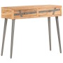 Solid acacia wood console table 90x30x75 cm by vidaXL, Side tables - Ref: Foro24-286549, Price: 131,74 €, Discount: %