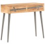 Solid acacia wood console table 90x30x75 cm by vidaXL, Side tables - Ref: Foro24-286549, Price: 131,74 €, Discount: %