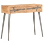 Mesa consola de madera maciza de acacia 90x30x75 cm de vidaXL, Mesas auxiliares - Ref: Foro24-286549, Precio: 131,67 €, Descu...