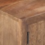 TV-Schrank aus massivem Mangoholz, 138 x 30 x 46 cm von vidaXL, TV-Möbel - Ref: Foro24-286552, Preis: 241,82 €, Rabatt: %