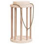 Comedero de heno para conejos madera maciza abeto Ø15x25,5 cm