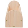 Comedero de heno para conejos madera maciza abeto 28x10x10 cm