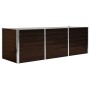 Verzinktes Stahlbeet in Braun 240x80x77 cm von vidaXL, Töpfe und Pflanzgefäße - Ref: Foro24-45713, Preis: 95,18 €, Rabatt: %