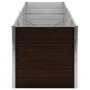 Arriate de acero galvanizado marrón 240x80x77 cm de vidaXL, Maceteros y jardineras - Ref: Foro24-45713, Precio: 93,30 €, Desc...