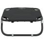 Cama para perros plegable tela oxford y acero gris antracita