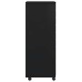 Cajonera con ruedas MOSS madera maciza de pino negro