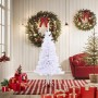 Árbol de Navidad artificial con soporte 380 ramas 150 cm