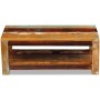 Mesa de centro madera maciza reciclada 90x45x35 cm