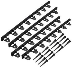 Nature Garden edging and anchor plugs black by Nature, Garden edging and edging - Ref: Foro24-428507, Price: 31,73 €, Discoun...