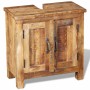 Mueble de baño con espejo de madera maciza de mango