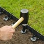 Nature Garden Einfassung und Ankerdübel schwarz von Nature, Garteneinfassung und Einfassung - Ref: Foro24-428507, Preis: 31,7...
