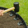 Nature Garden Einfassung und Ankerdübel schwarz von Nature, Garteneinfassung und Einfassung - Ref: Foro24-428507, Preis: 31,7...