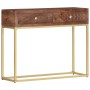 Solid mango wood console table 90x30x75 cm by vidaXL, Side tables - Ref: Foro24-286555, Price: 198,16 €, Discount: %