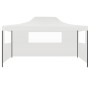 Folding tent for celebrations with 3 walls white 3x4.5 m by vidaXL, Tents and gazebos - Ref: Foro24-48871, Price: 172,22 €, D...