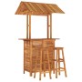 Garten-Barmöbel-Set 3-teilig aus massivem Akazienholz von vidaXL, Gartensets - Ref: Foro24-3116006, Preis: 481,68 €, Rabatt: %