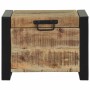 Baúles de Almacenamiento 40 x 30 x 30 cm Madera maciza de Mango