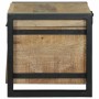 Baúles de Almacenamiento 40 x 30 x 30 cm Madera maciza de Mango