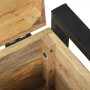 Baúles de Almacenamiento 40 x 30 x 30 cm Madera maciza de Mango