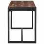 Banco Multicolor 100 x 35 x 45 cm Madera maciza recuperada