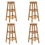 Garten-Barmöbel-Set 5-teilig aus massivem Akazienholz von vidaXL, Gartensets - Ref: Foro24-3116007, Preis: 569,09 €, Rabatt: %