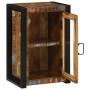 Armario de Baño con puerta Multicolor Madera maciza recuperada