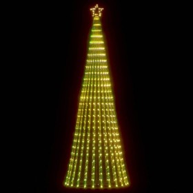VidaXL Árbol de Navidad LED 475 LEDs blanco cálido 247 cm