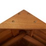 Mesa de bar jardín con tejado madera de acacia 113x106x217 cm de vidaXL, Mesas de jardín - Ref: Foro24-45909, Precio: 406,62 ...