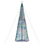 Árbol de Navidad LED 1028 LEDs de colores 403 cm