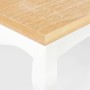 Mesa de centro de MDF blanca 110x60x40 cm
