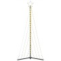 Árbol de Navidad LED 339 LEDs blanco cálido 187 cm