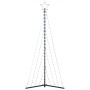 Árbol de Navidad LED 339 LEDs blanco frío 187 cm