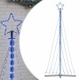 Árbol de Navidad LED 447 LEDs azul 249 cm