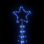 Árbol de Navidad LED 447 LEDs azul 249 cm