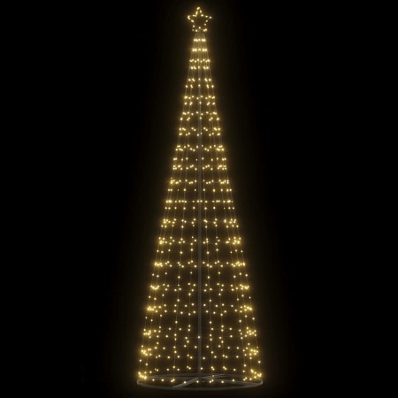 Árbol de Navidad LED 550 LEDs blanco cálido 304 cm