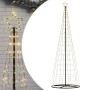 Árbol de Navidad LED 550 LEDs blanco cálido 304 cm