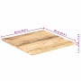 Superficie de mesa madera maciza de mango 25-27 mm 60x60 cm en Tableros para mesas | Comprar online en Foro24