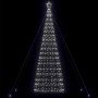 Árbol de Navidad LED 1534 LEDs blanco frío 503 cm