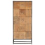 Cajonera de madera maciza reciclada 45x30x100 cm