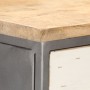 Cajonera de madera maciza de mango 45x30x105 cm