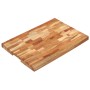 Tabla de cortar de madera maciza de acacia 60x40x4 cm